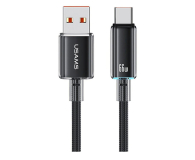 USAMS Kabel US-SJ658 6A USB-A do USB-C 1,2m czarny - 1569088 - zdjęcie 1